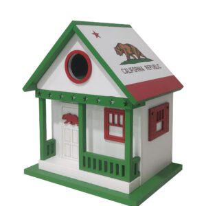 Golden State Cottage Birdhouse