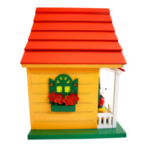 Mickey Icon Birdhouse w/Red Roof - Image 5