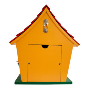 Mickey Icon Birdhouse w/Red Roof - Image 4