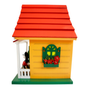Mickey Icon Birdhouse w/Red Roof - Image 3