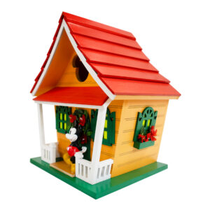 Mickey Icon Birdhouse w/Red Roof - Image 2