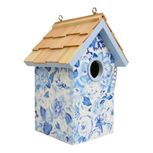 Laura Ashley Quartet Garden Birdhouse – Blue