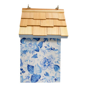 Laura Ashley Quartet Garden Birdhouse - Blue - Image 3
