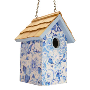 Laura Ashley Quartet Garden Birdhouse - Blue - Image 8