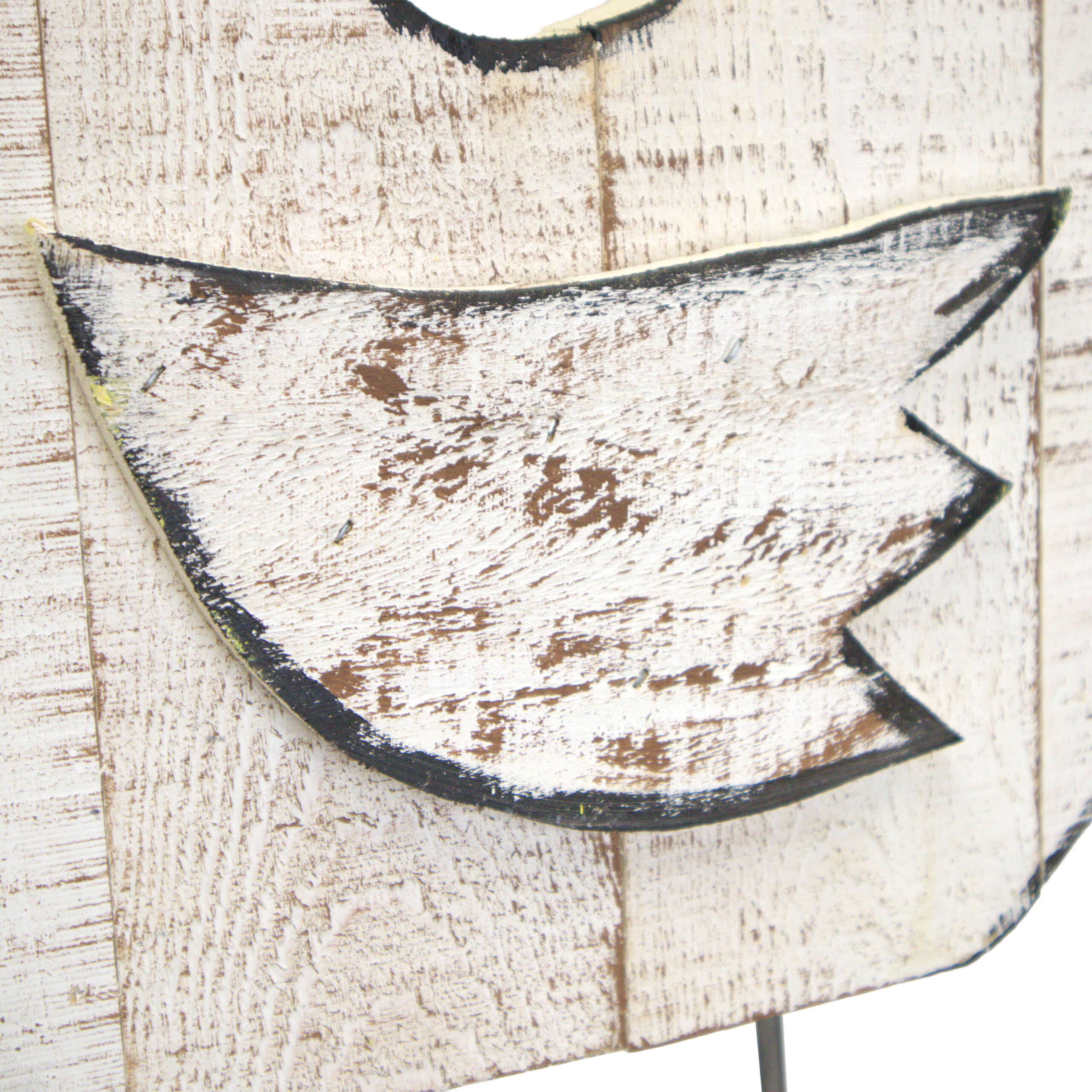 Mother Hen & 3 Baby Chicks On Metal Rods - Image 8