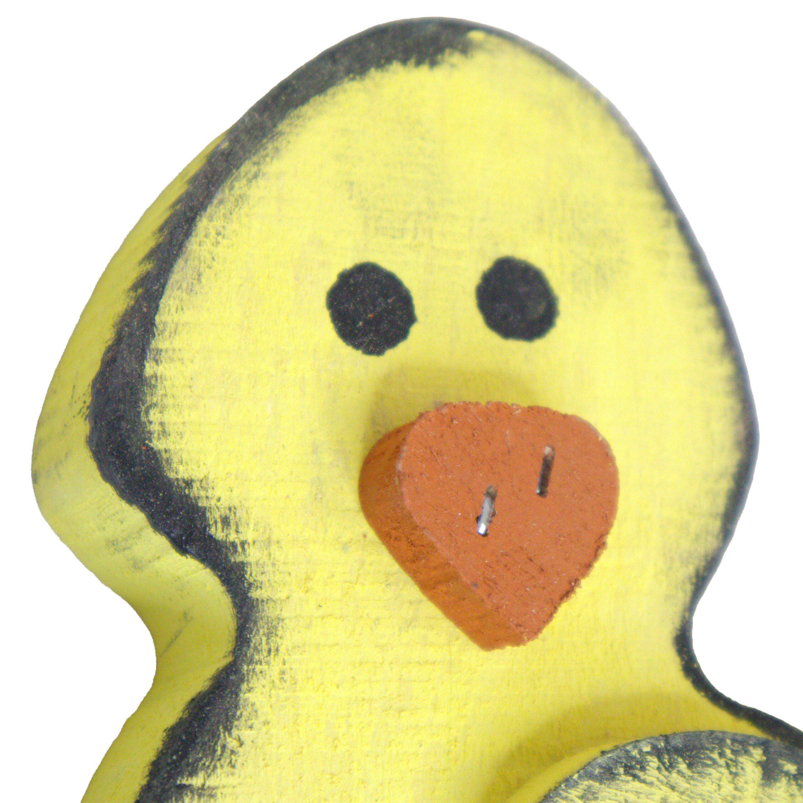 Mother Hen & 3 Baby Chicks On Metal Rods - Image 5