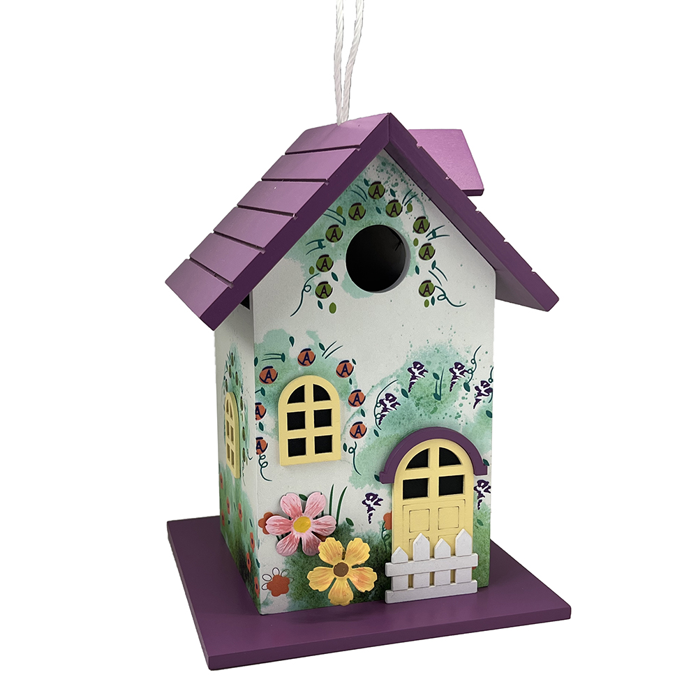 Lilac Cottage Birdhouse