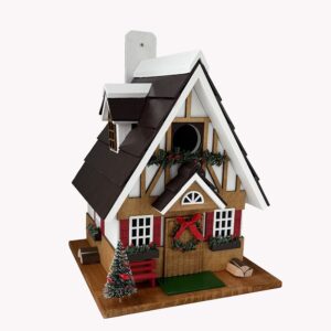 The Merry Tudor Cottage Birdhouse